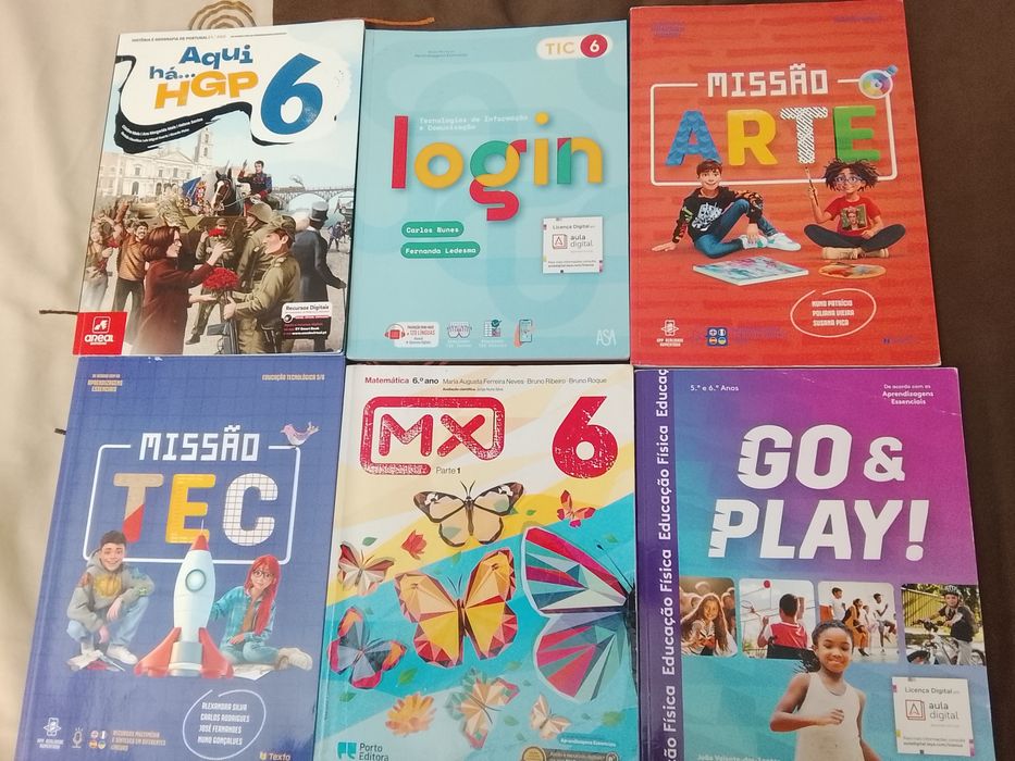 Livros do °6 ano