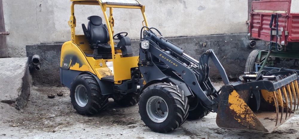 Nie Weidemann 4cyl.Eurotrac W12S miniładowarka ładowarka schaffer