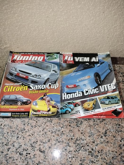 Lote de revistas tuning coleção