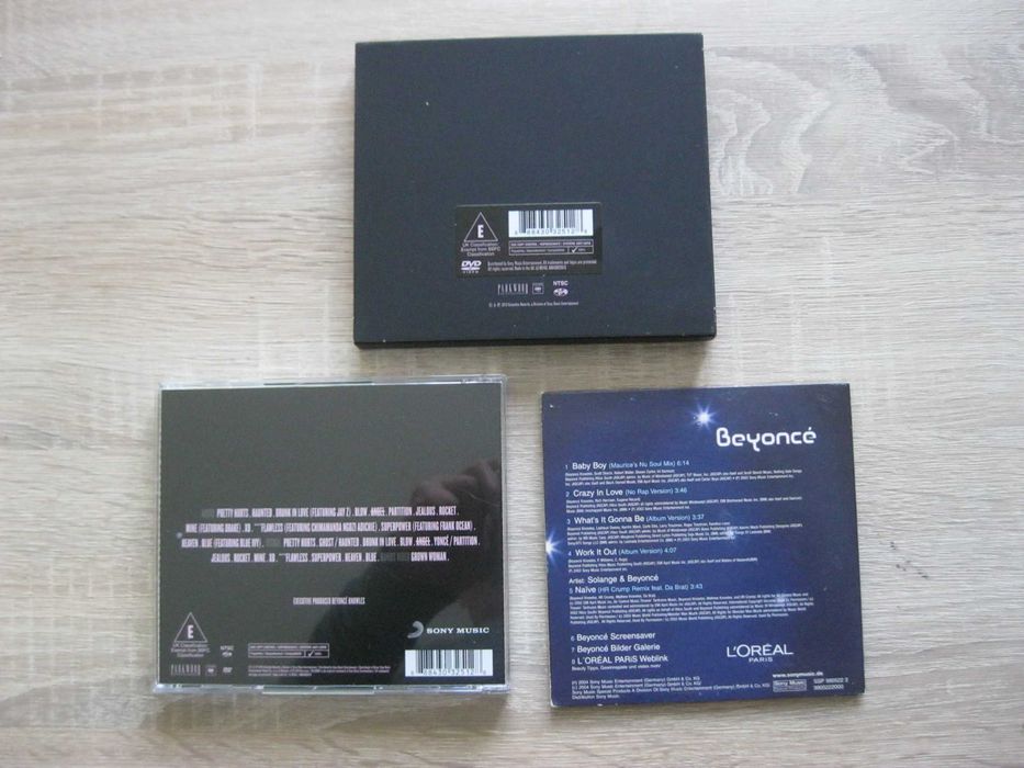 2 CD + DVD Beyonce -Visual + Maxi L'OREAL