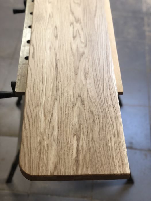 Drewniany parapet, półka, blat, trep DAB JESION  NA WYMIAR.