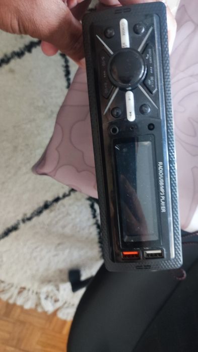 Rádio Auto USB/MP3/Aux/MicroSD - Novo/Seminovo