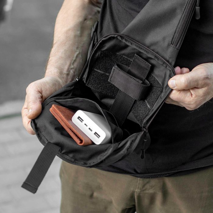 Нагрудна сумка слинг Кобура через плече для прихованого носіння зброї