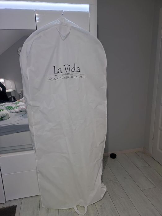 Suknia ślubna śmietanka kolekcja Gala model EMBA stan idealny