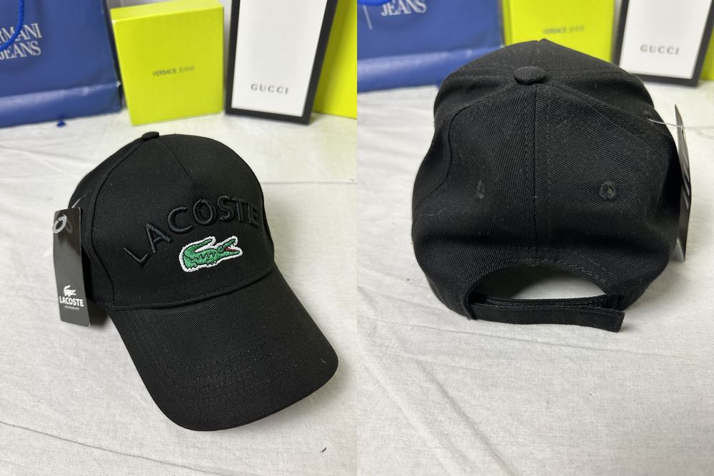 Czapka lacoste z daszkiem czapki lv boss guess kolory