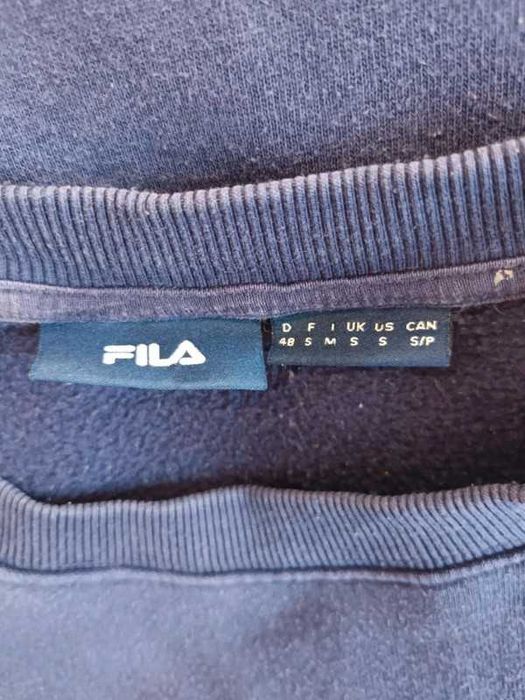 Granatowa bluza damska marki Fila rozmiar S