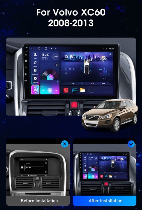 Radio nawigacja VOLVO XC60  NAVI GPS Android