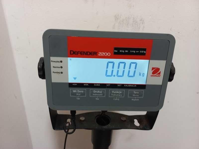 Waga magazynowa do 60 kg, DEFENER 2200