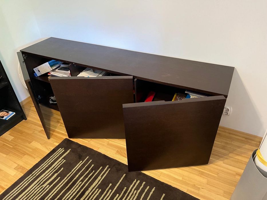 Zestaw mebli z debowego forniru