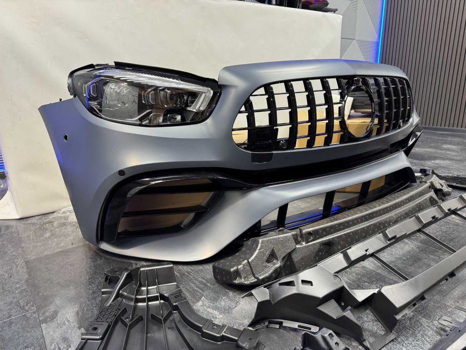 Обвес на Mercedes w213 e63 2021+ Комплект рестайлинга e213 амг AMG