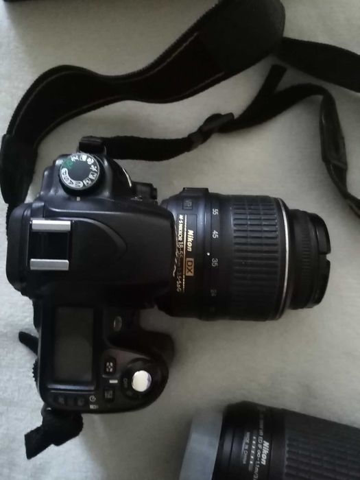 Aparat Nikon D80 + obiektywy +lampa