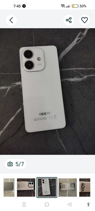 OPPO 40 M novo com todos os acessórios