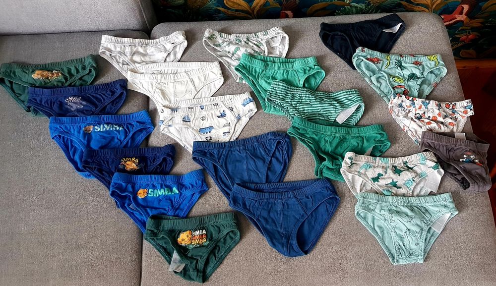 21 szt slipki chlopiece 98/104 Lupilu
