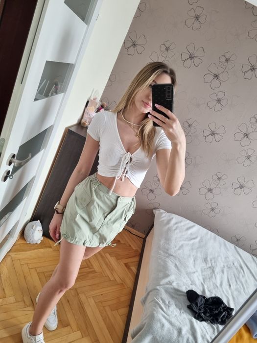 Spódniczka mini cargo Cropp XS