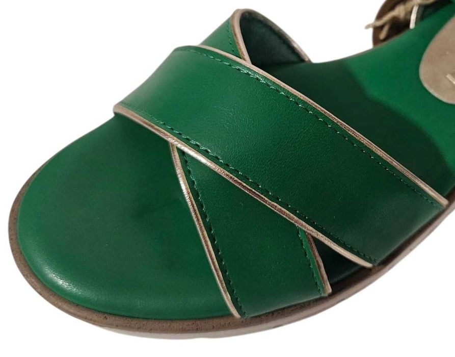 Nowe sandały marki Marco Tozzi. Rozmiar 37, kolor green, 28601