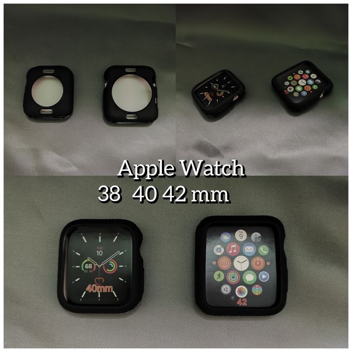 Чехол бампер на Apple Watch Series 38 40 42 44 45 49 mm часов бампер