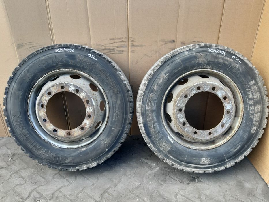 Koła Opony Ciężarowe 2X Michelin X Ice Grip Xdw 275/70 R22.5