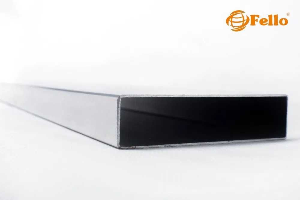 Profil aluminiowy zamknięty 100x25 surowy deska sztachetka płot wymiar