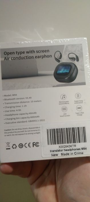 Słuchawki bluetooth Nowe