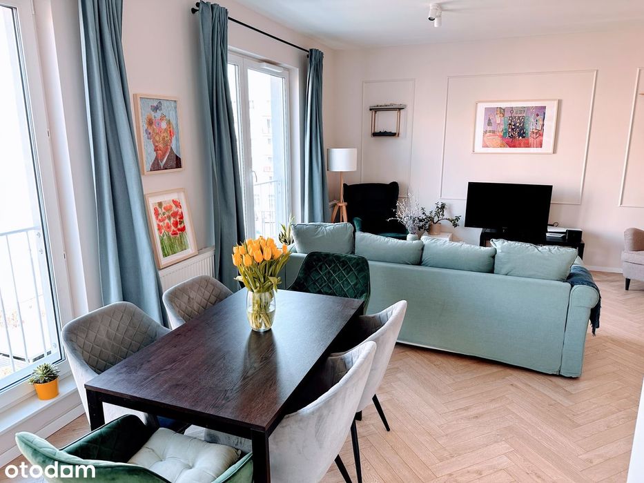 Nowoczesny i cichy apartament 69 m² | ul. Abrahama | Bez prowizji