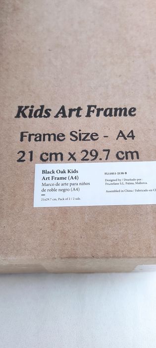 2 x ramka na dziecięce prace lub zdjęcia A4