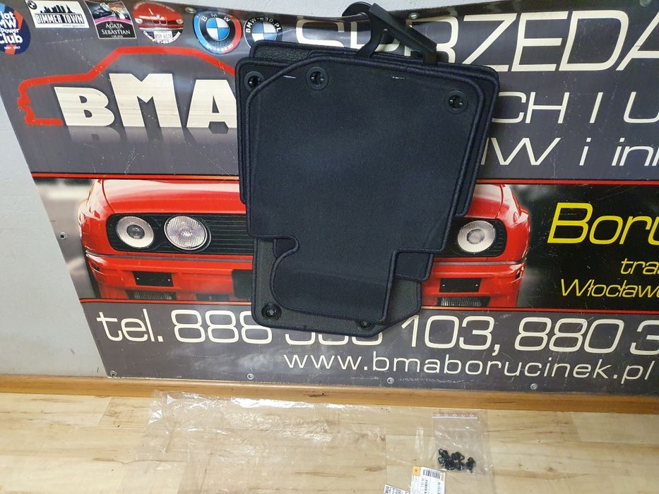 BMW E36 Dywaniki Coupe Sedan Kombi Cabrio Compact Komplet OryginałNOWE