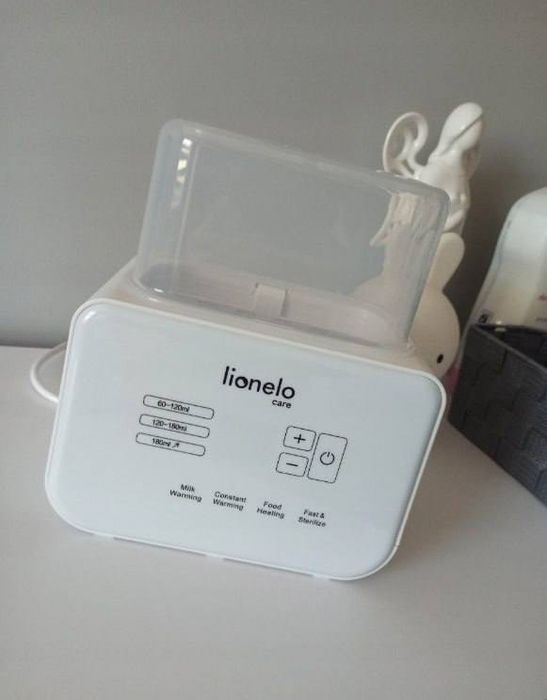 Nowy zestaw do mleka Lionelo Thermup Double podgrzewacz sterylizator