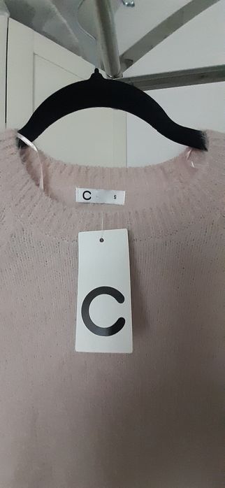 sweter Cubus pastelowy róż rozmiar S