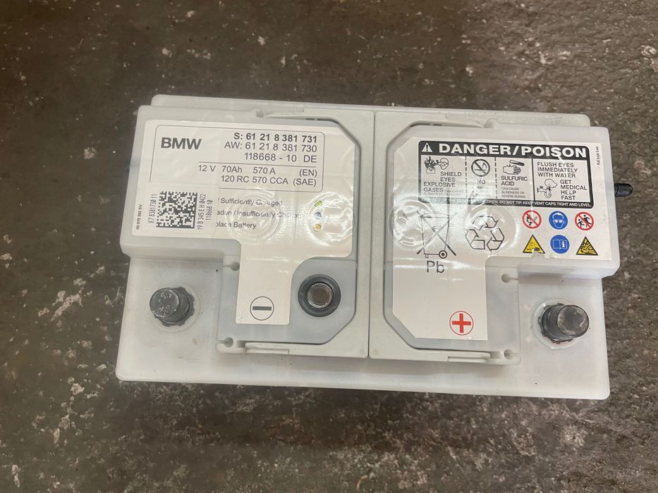 BMW akumulator 12V 70Ah 570A 61218381730