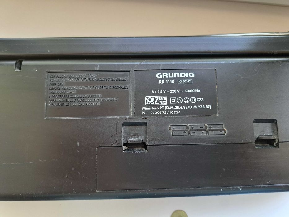 Двохкасетна магнітола Grundig RR 1110