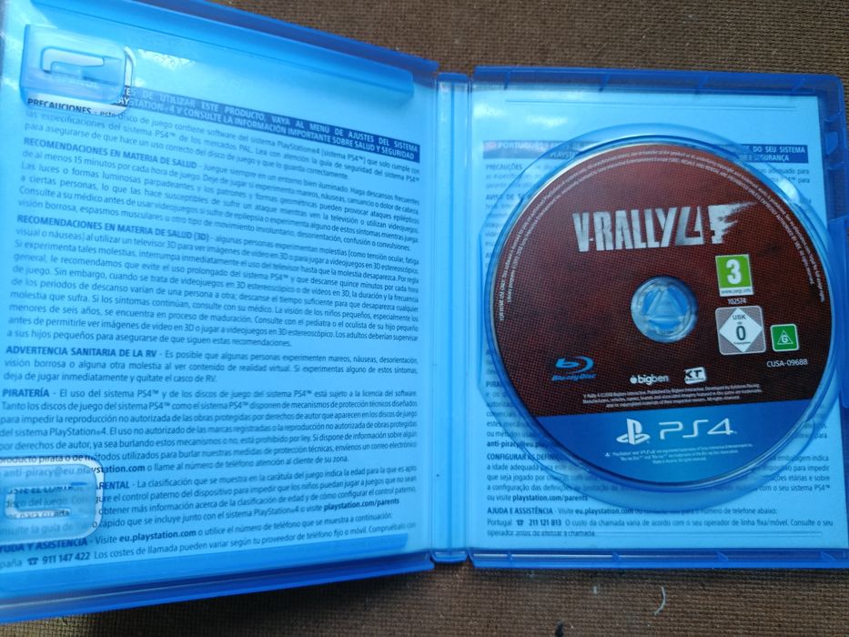 PS4 - jogo  V-Rally 4