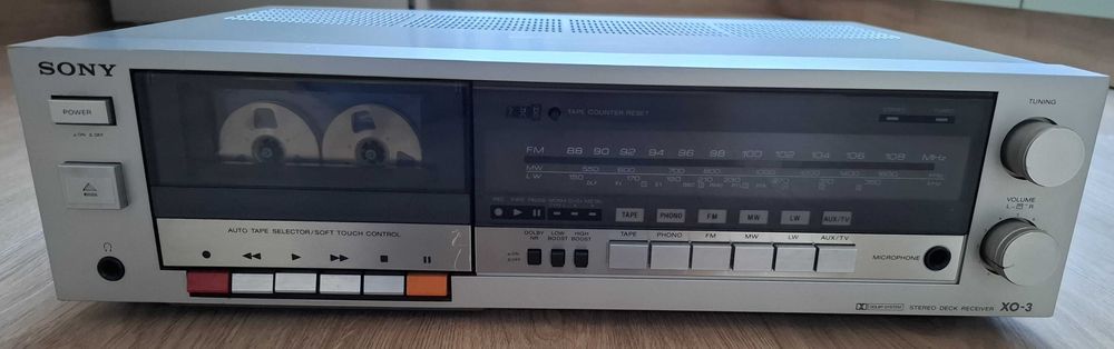 Amplituner Sony XO-3 + kolumny SS-290 | Vintage | Zestaw audio