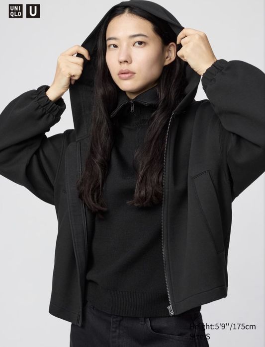 M, L  Кофта кардиган худі uniqlo з блискавкою на всю довжину