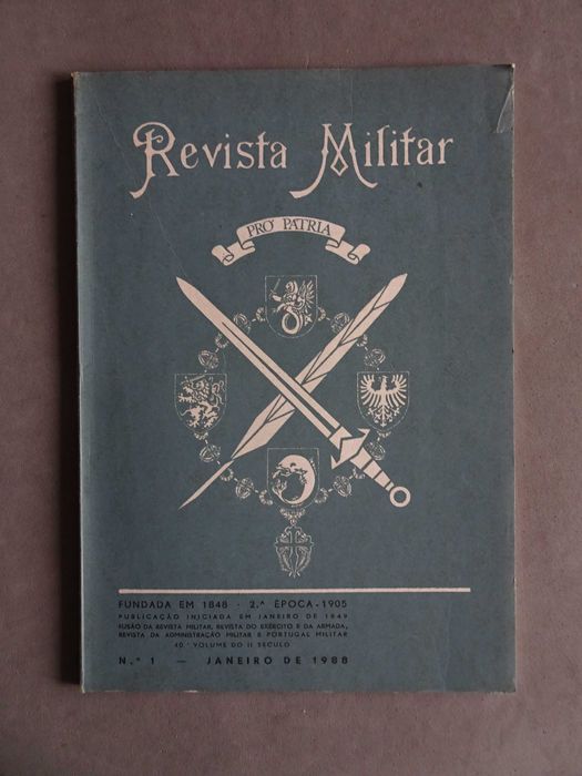 Revista Militar Pró Pátria nº 1 - Janeiro 1988