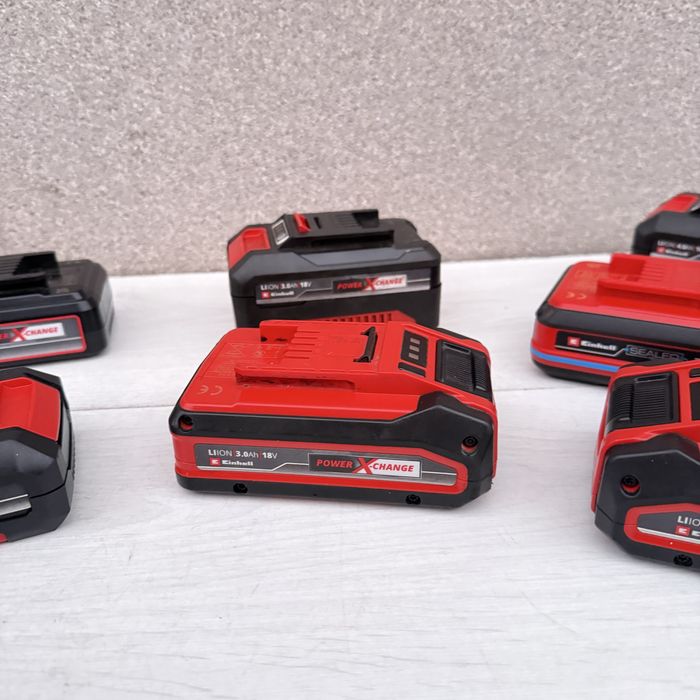 В наявності робочі батареї Einhell x-change!