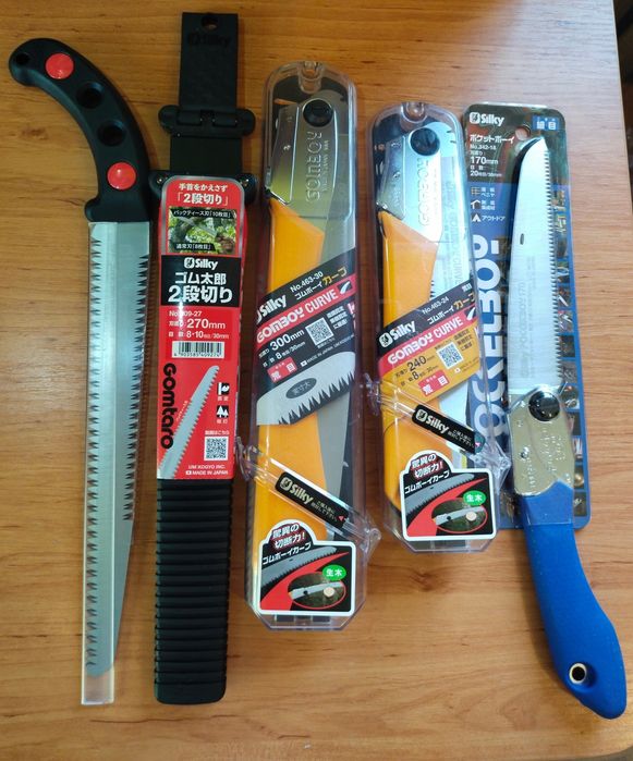 Пила садова  Silky Gomboy 300 мм ,240 мм ,ARS pm 24 L, Tenju