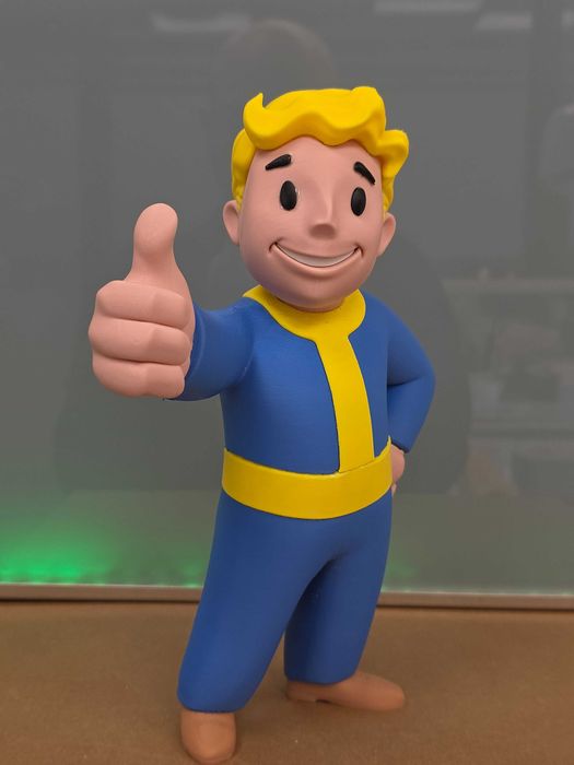 Коллекционная фигурка Vault Boy (Fallout) | 26 см | 3D печать