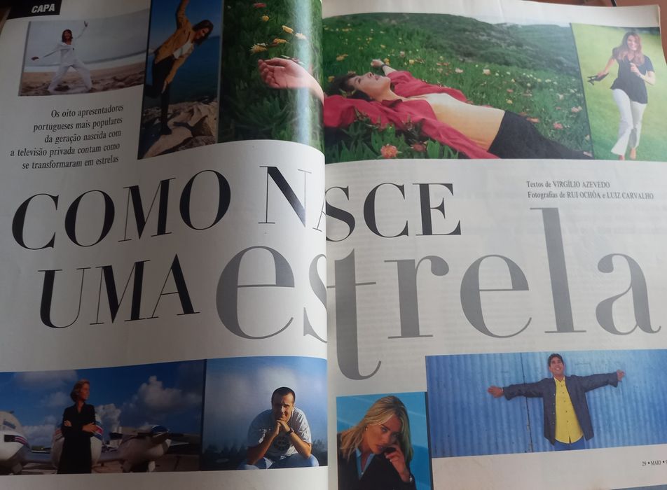 Fátima Lopes 1999 estrela na capa da Revista