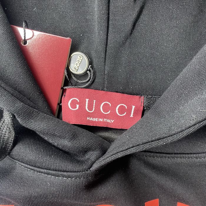Чорний худі Gucci Lamb
