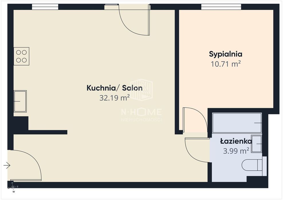 Mieszkanie – Lutynia - Widok 2