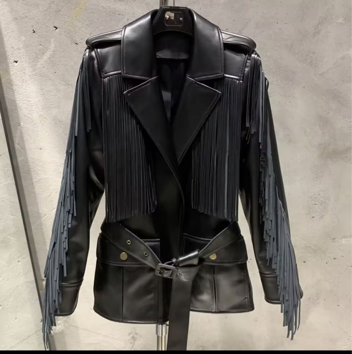 Kontantto kurtka skora naturalna bez fredzle xs-3xl