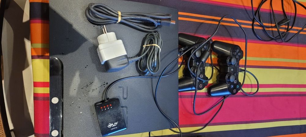 Playstation 3 com acessórios