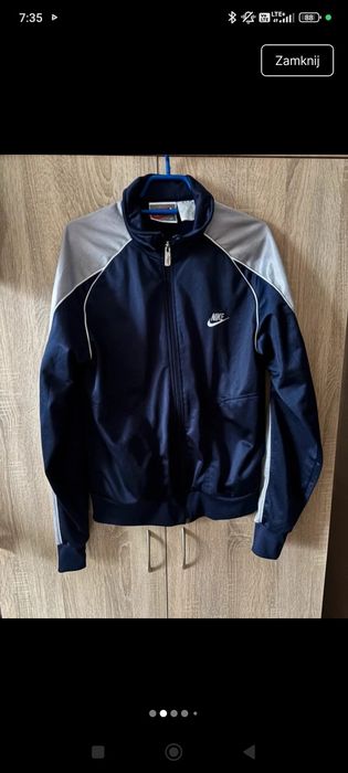Bluza Nike vintage rozpinana retro M