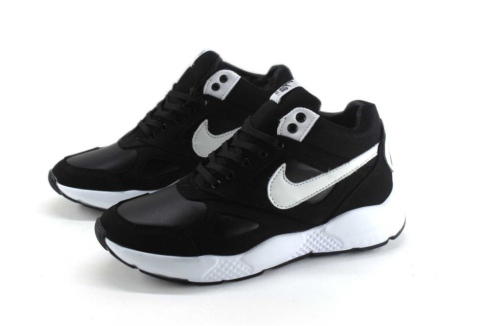 Чоловічі зимові шкіряні кросівки Nike  з натуральної шкіри 40-45 р