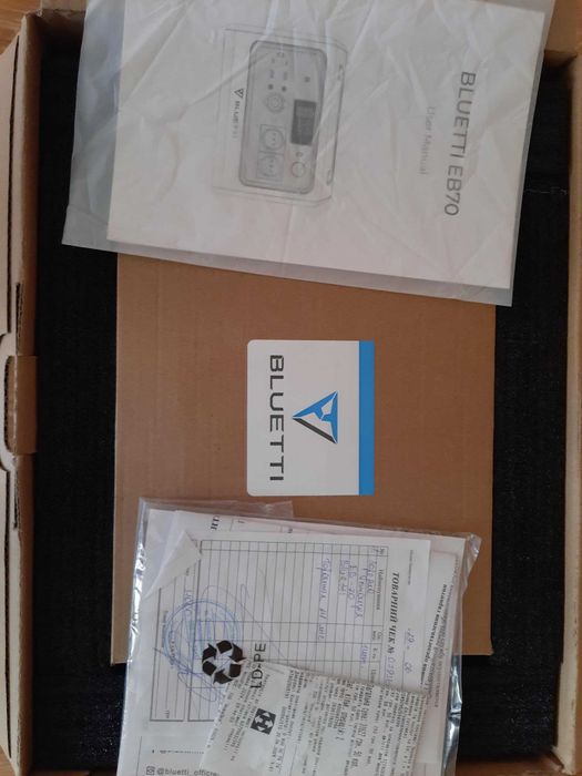 Зарядна станція BLUETTI PowerOak EB70 1000W 716Wh
