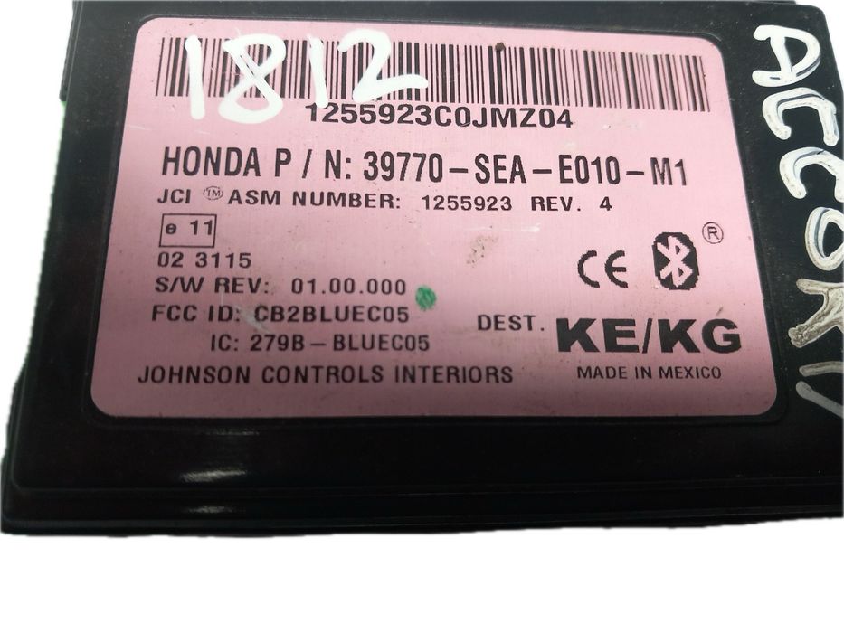 Módulo genérico HONDA Accord VII Sedan (CL_, CN_)