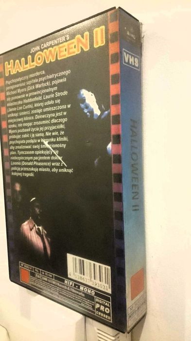 Halloween 1 , 2 , Punisher 1989 - vhs filmy kasety zestaw * HORROR
