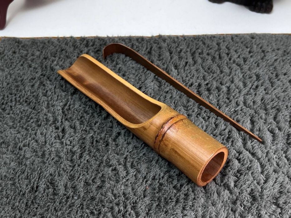 Бамбукове Чахе для Китайського чаю з лопаткою