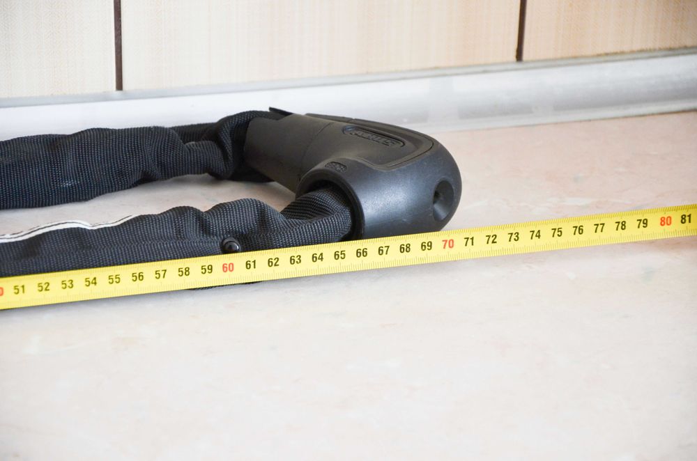 Замок (цепь) ABUS 9808/140 Black