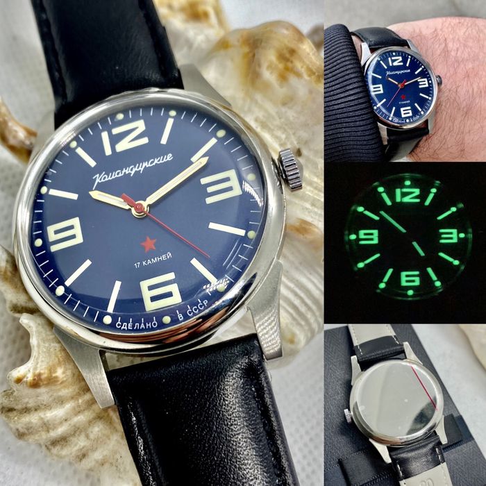 Годинник Командирскі Восток Watch Vostok механіка часы